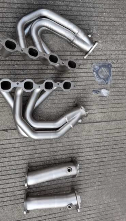 2020+ C8 Corvette Headers - 1-7/8" - With optional sport cats or cat bypass