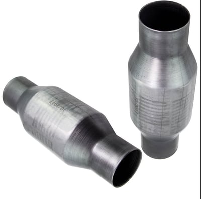 Mustang/F150 Catalytic Converters for 2M Headers or Stainless Works Headers - 2015 to 2026